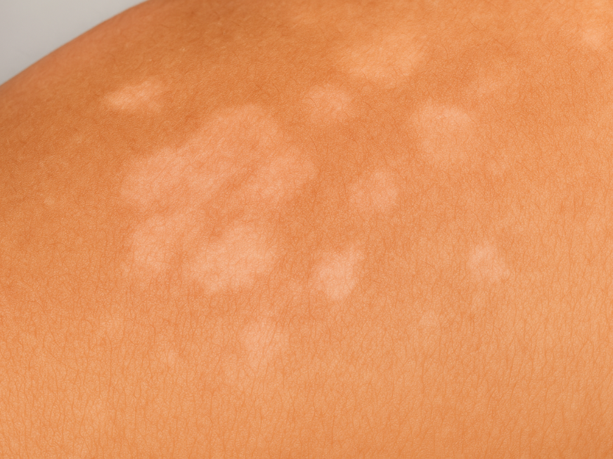 ¿Manchas blancas en la piel que no se broncean? Podría ser Pitiriasis Versicolor. ¿Manchas blancas en la piel que no se broncean? Podría ser Pitiriasis Versicolor.